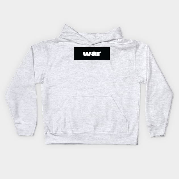 War Kids Hoodie by ProjectX23Red